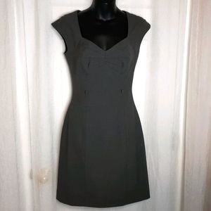 Gianni Bini Gray Cap Sleeved Mini Dress Size 0